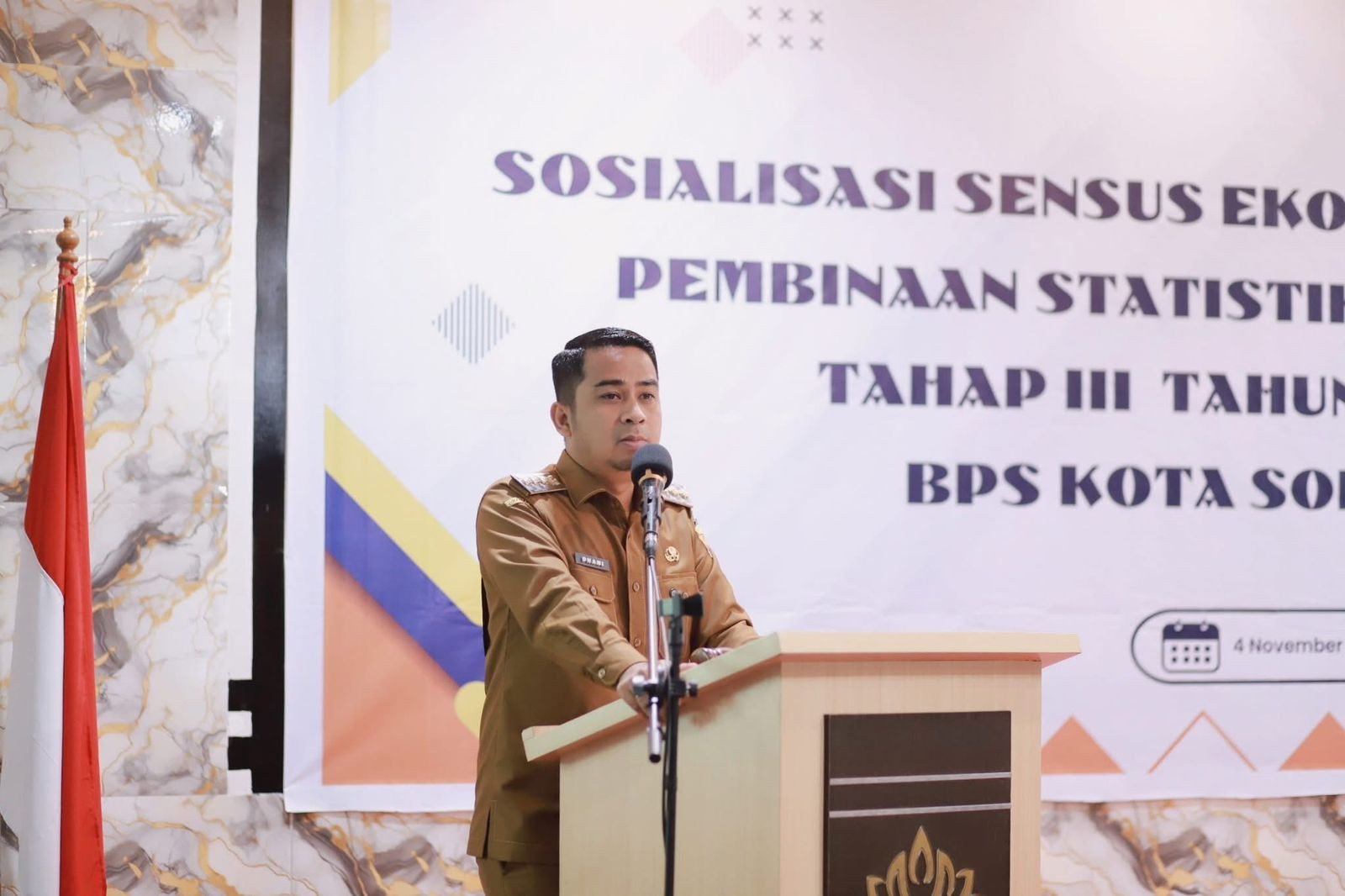 Sosialisasi Sensus Ekonomi 2026 dan Pembinaan Statistik Sektoral, Wako :Data adalah Fondasi Kebijakan, Perencanaan, dan Evaluasi