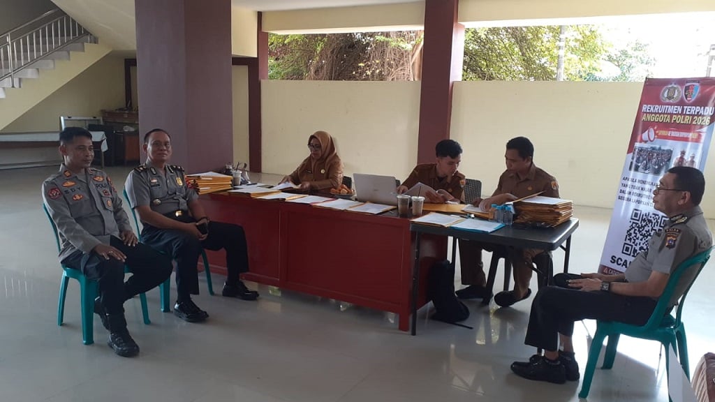 Polres Solok Kota Libatkan Dukcapil dan Disdik dalam Validasi Data Peserta Rekrutmen Polri 2026
