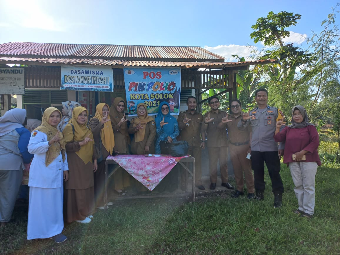 Pencanangan PIN Polio Bersama Walikota Solok