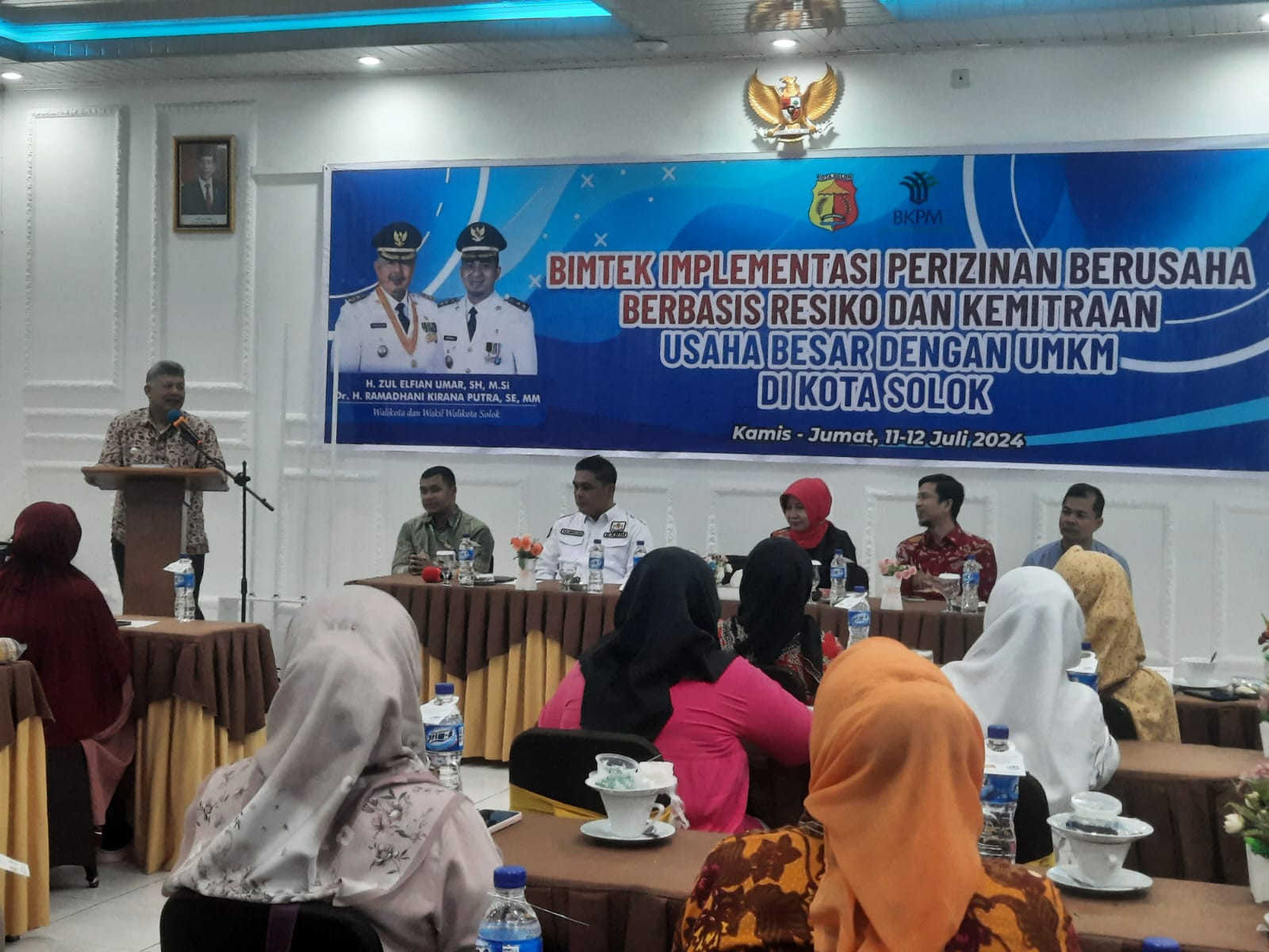 Bimbingan Teknis Implementasi Perizinan Berusaha Berbasis Resiko dan Kemitraan Usaha Besar Dengan UMKM