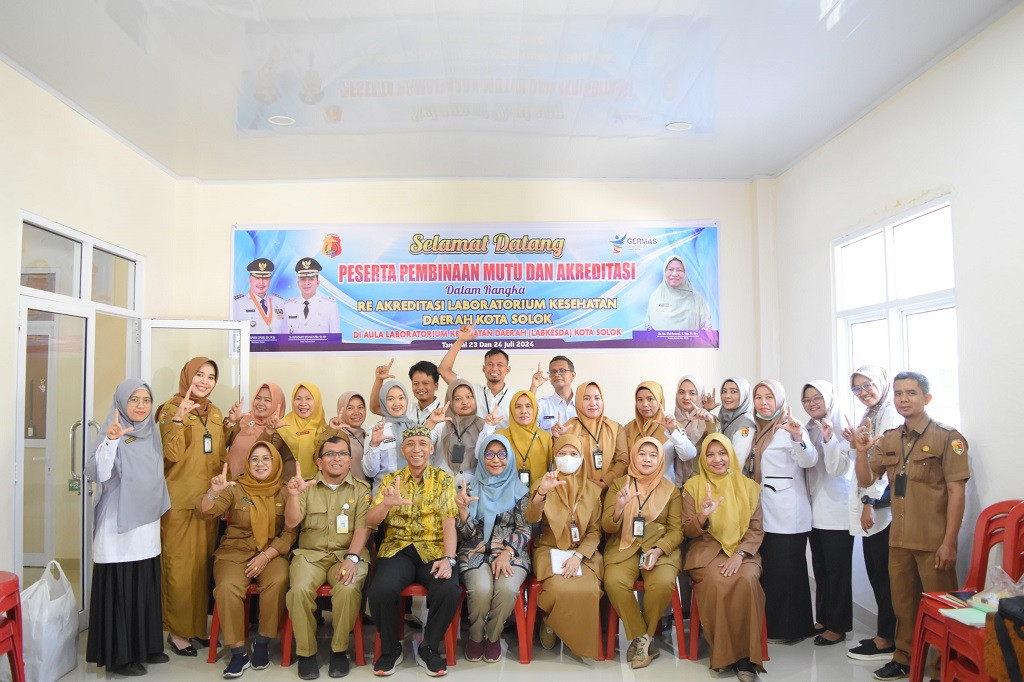 Re-Akreditasi Laboratorium Kesehatan Daerah Kota Solok