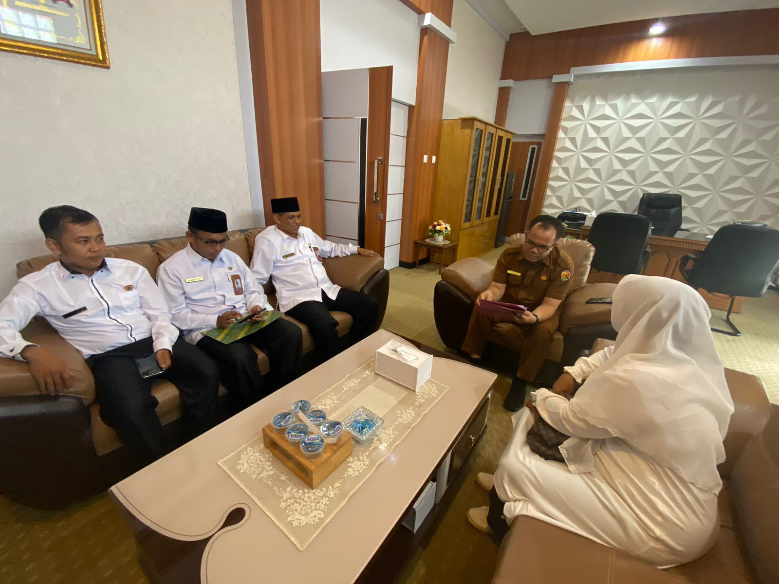 Rencana Pengembangan Lokasi Baru MIN Kota Solok, Kepala Kemenag Konsultasi dengan Bappeda dan Bidang Aset