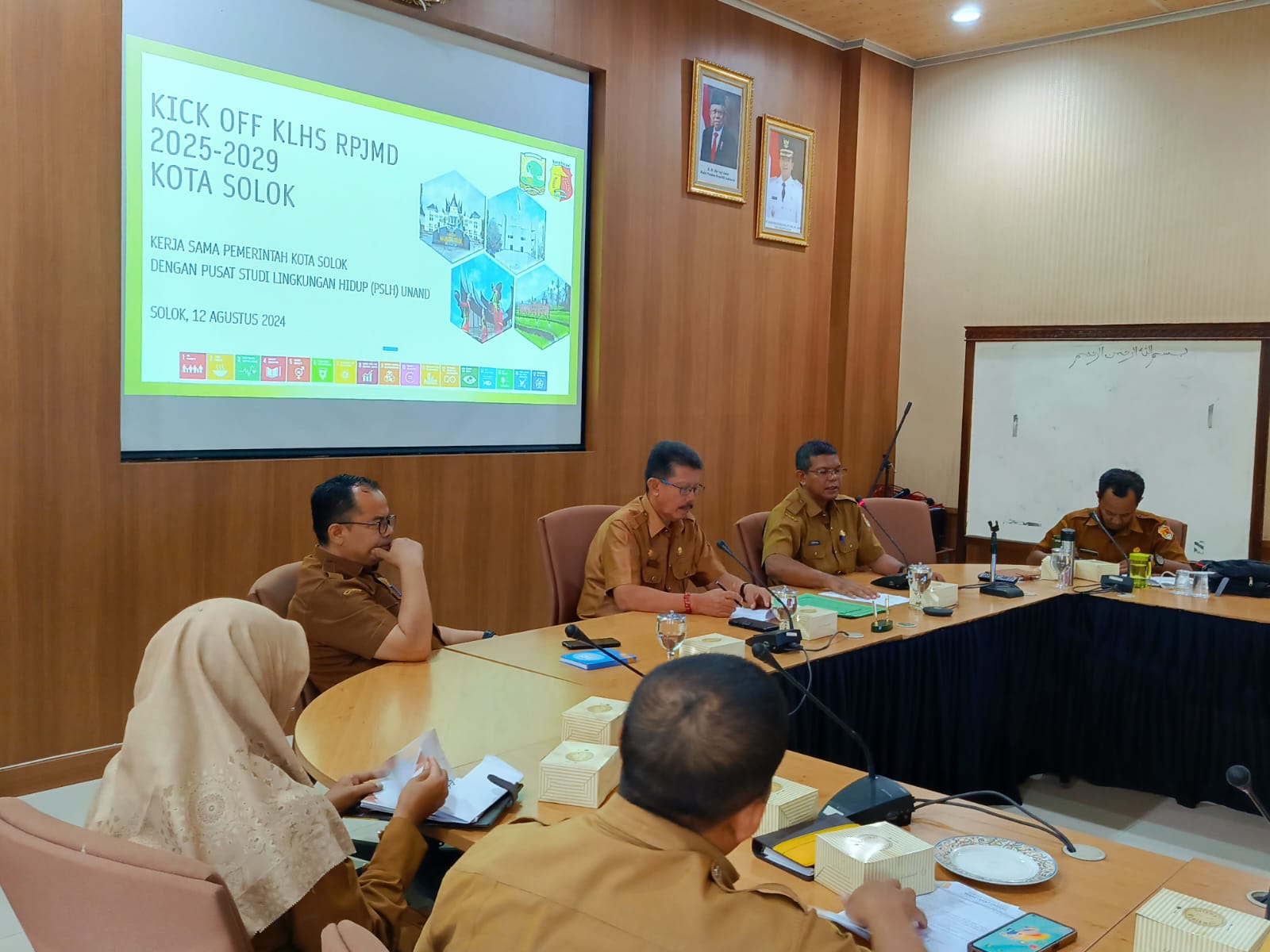 Sosialisasi Penyusunan Dokumen KLHS RPJMD Kota Solok Tahun 2025-2029 Libatkan Tim PSLH Unand