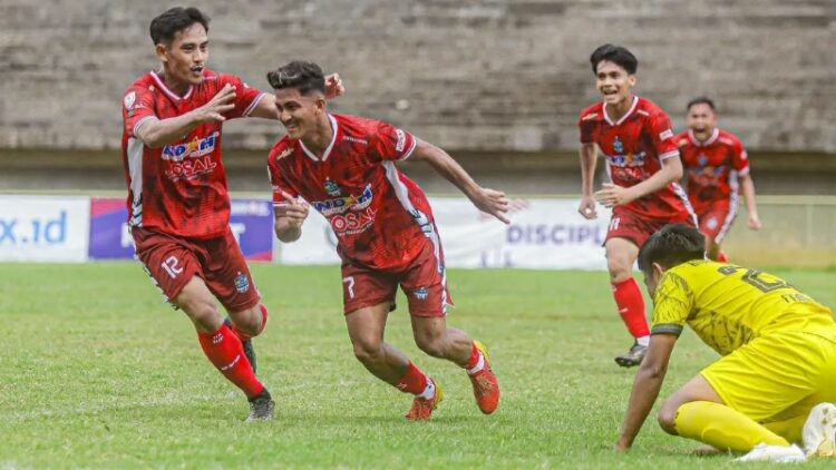  Liga 4 Sumbar: Ricefield Town FC Takluk dari Pimpinan Klasemen Josal FC Piaman 