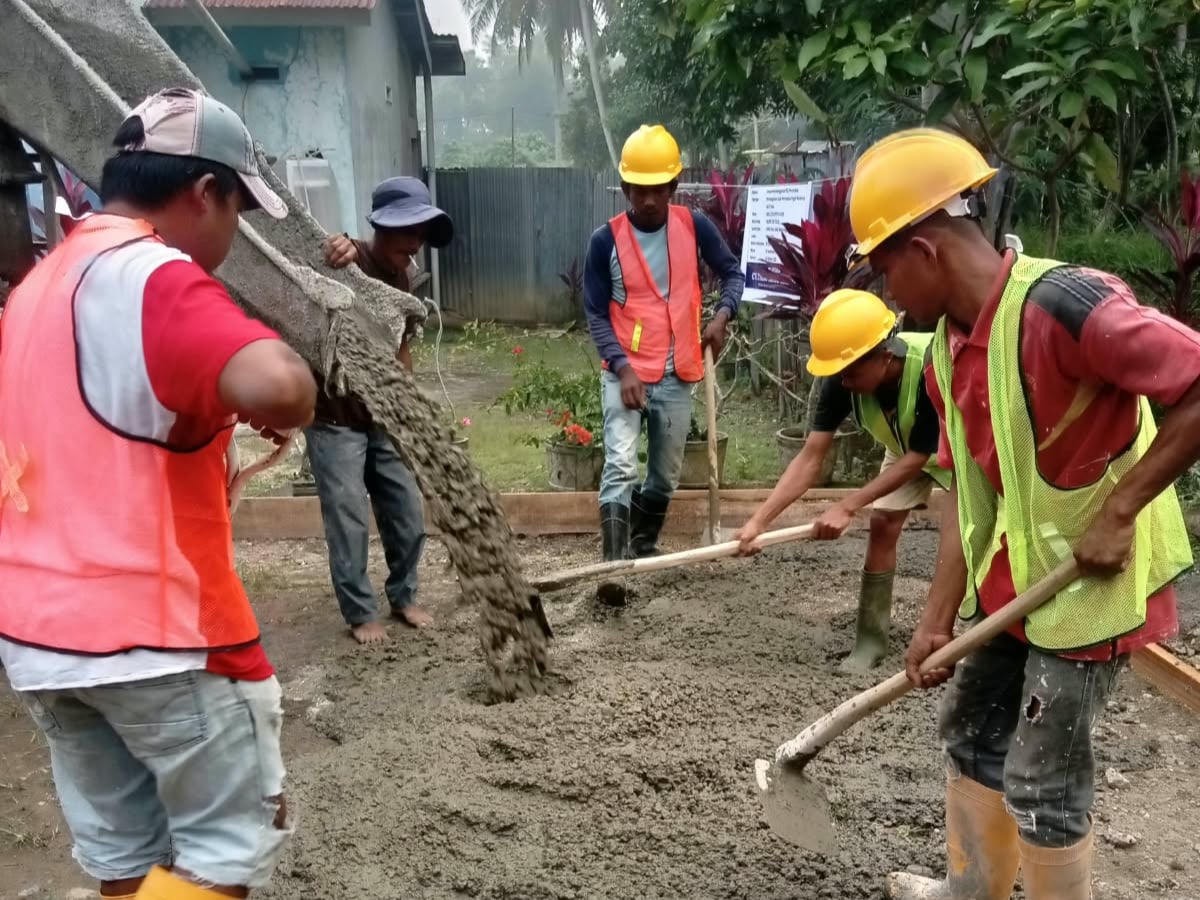 Dinas PerkimLH Pantau Pembangunan Jalan Pogoh Residence, Progres Capai 15 Persen