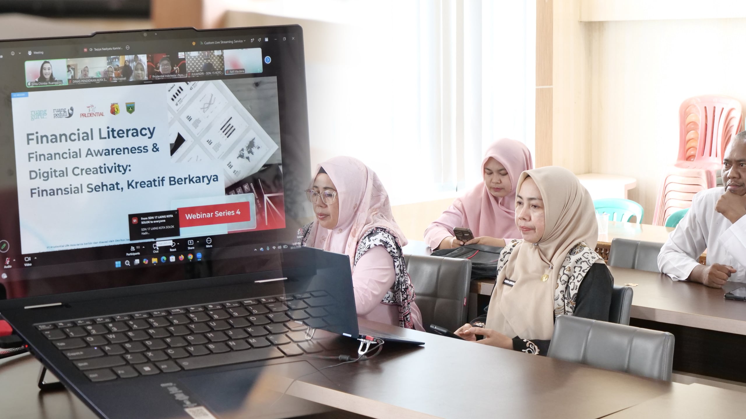 Kolaborasi dengan Ruangguru, Pemko Solok Bekali Guru dengan Literasi Keuangan dan Kecakapan Digital