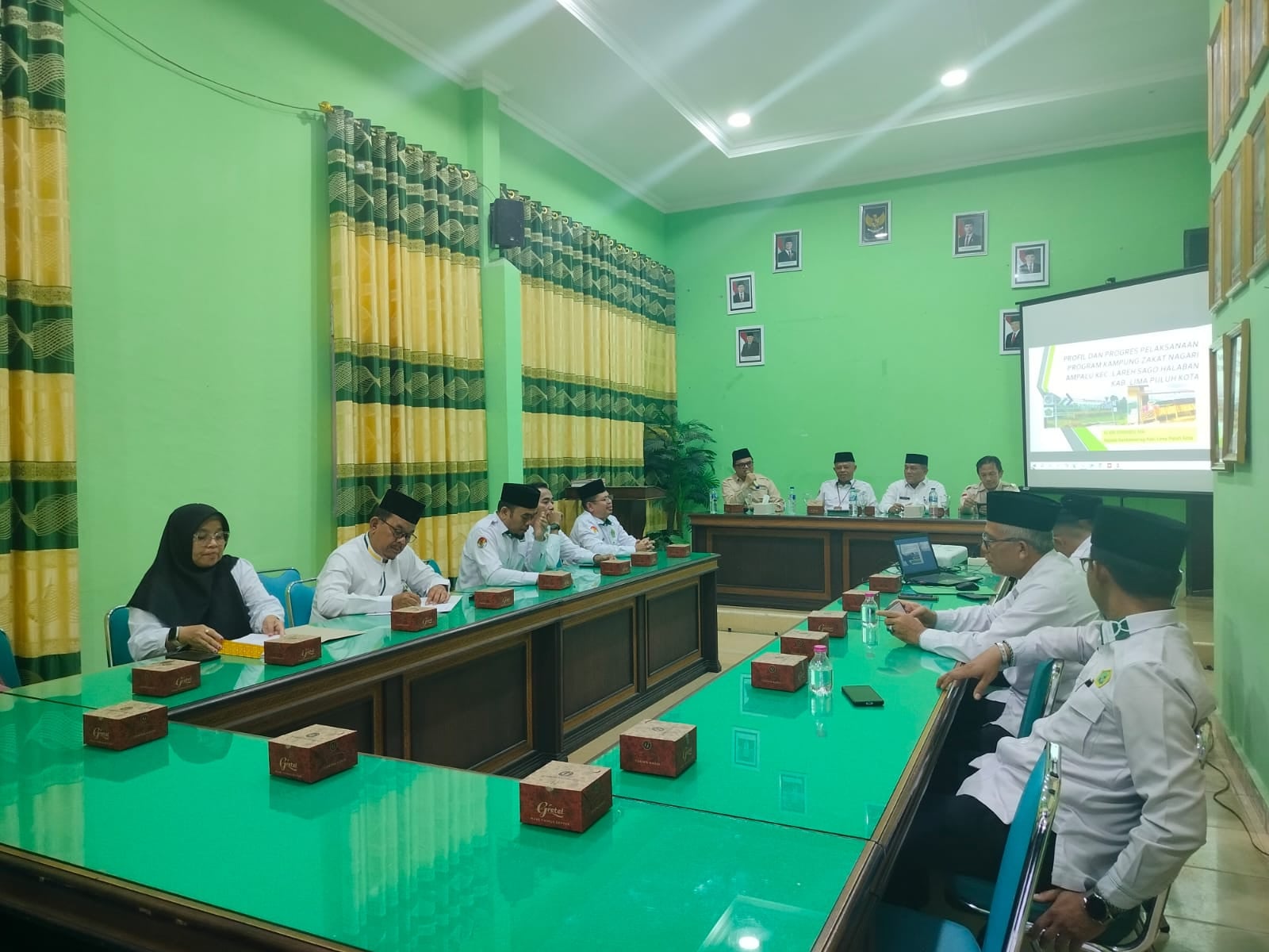 Kemenag dan BAZNAS Kota Solok Gali Praktik Baik Kampung Zakat ke Limapuluh Kota