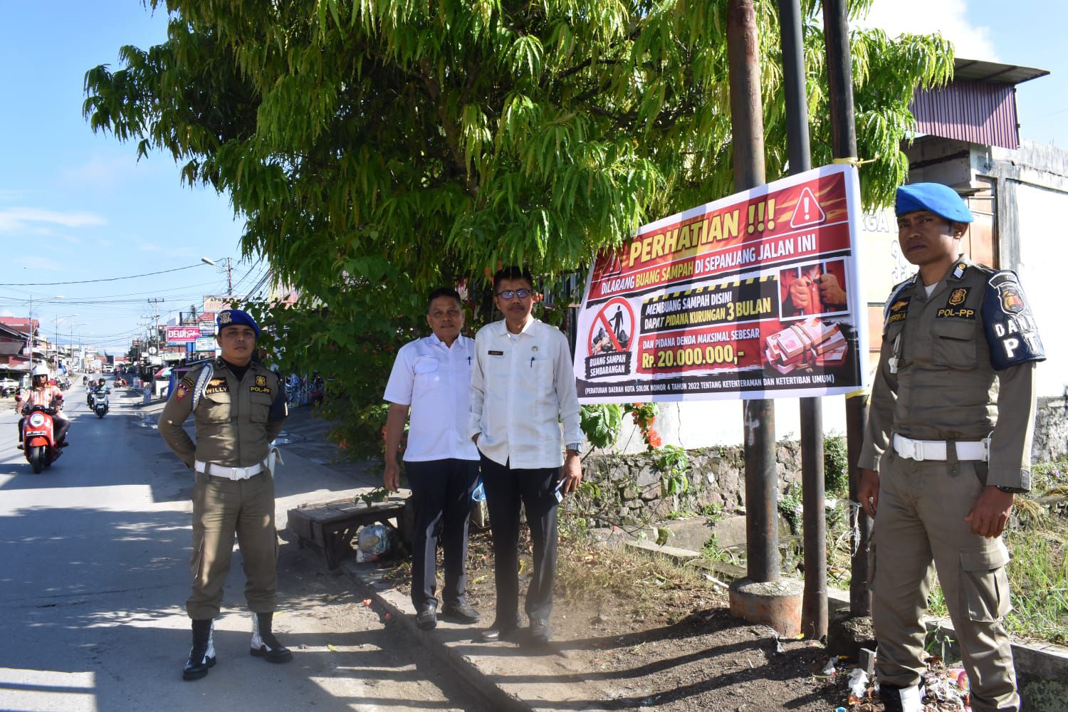 Pemko Solok Tegaskan Larangan Buang Sampah Sembarangan, Sanksi Menanti