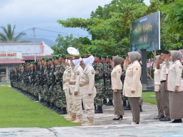 Kodim Solok Gelar Upacara Hari Juang TNI-AD