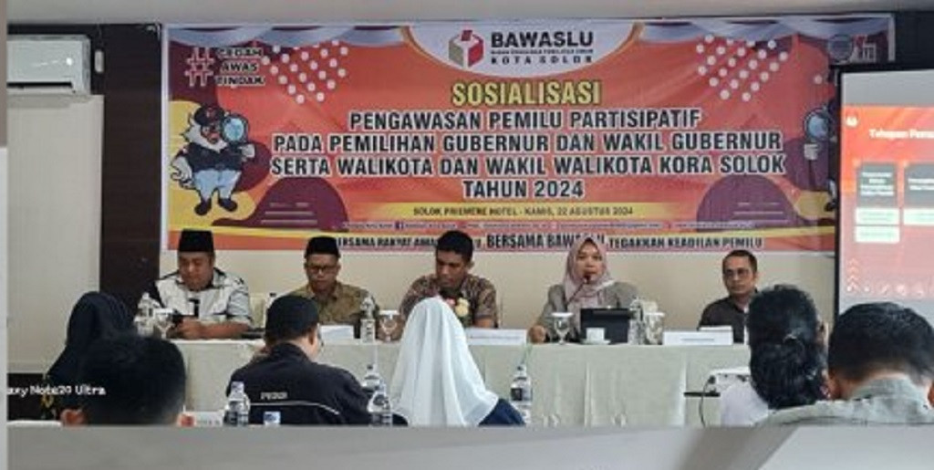 Bawaslu Kota Solok Gandeng Media Guna Maksimalkan Pengawasan Pasca Penetapan DPS