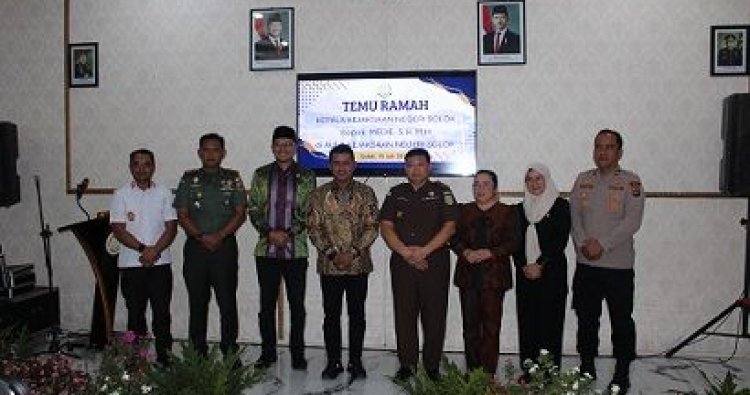 Ramah Tamah, Sertijab Kajari Solok dihadiri Komandan Kodim 0309/Solok