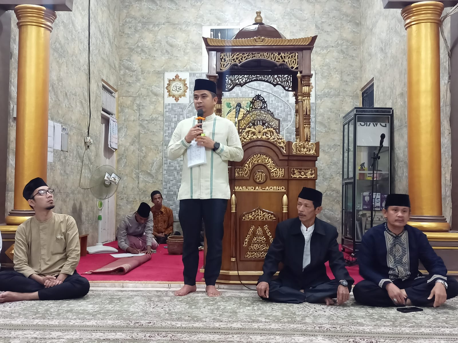 Hari Ketiga Safari Ramadhan, Wako Solok Sambangi Masjid Al Aqsha Gawan