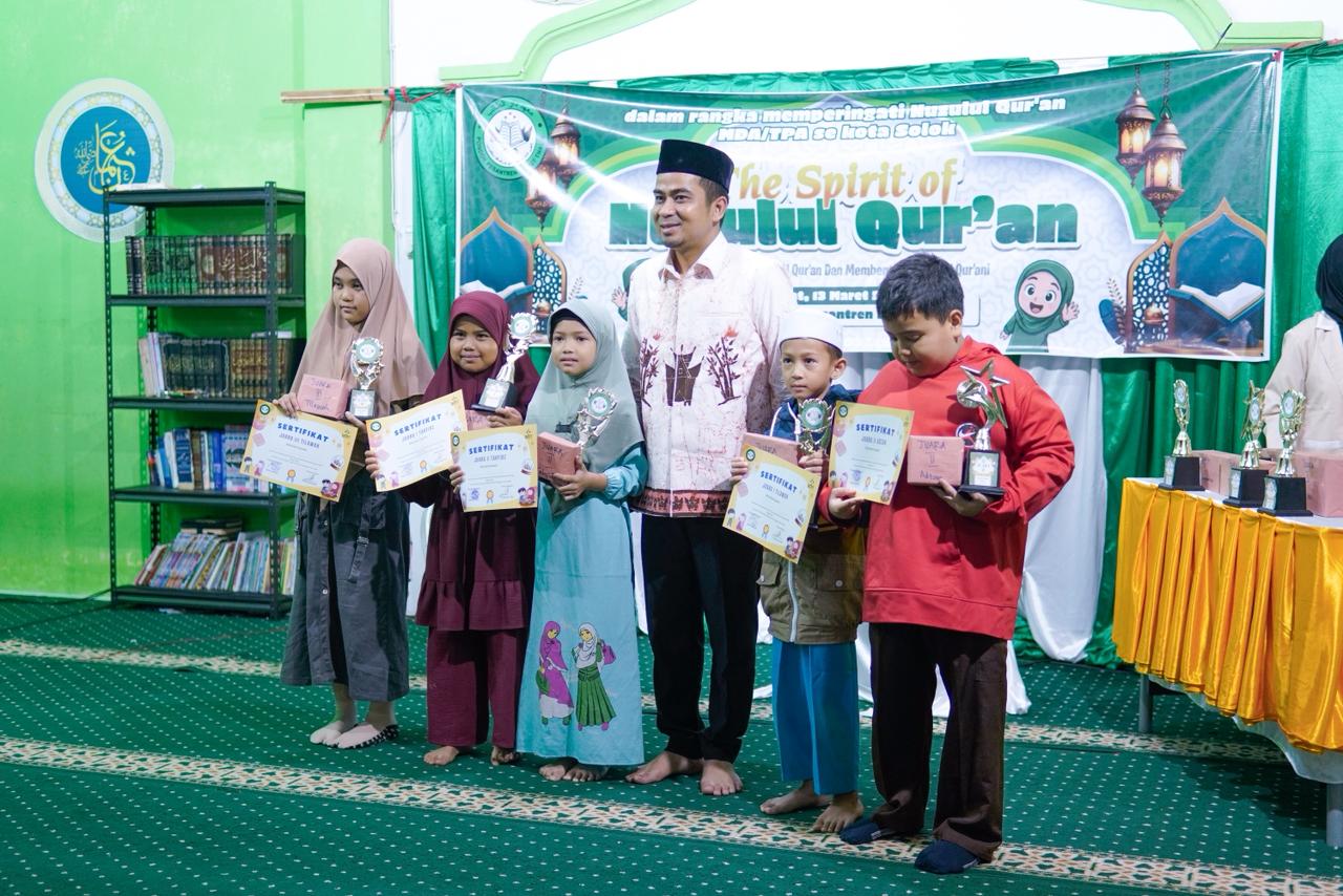 Penutupan Peringatan Nuzulul Quran MDA/TPA se-Kota Solok, Wako Tekankan Cinta Al-Qur’an