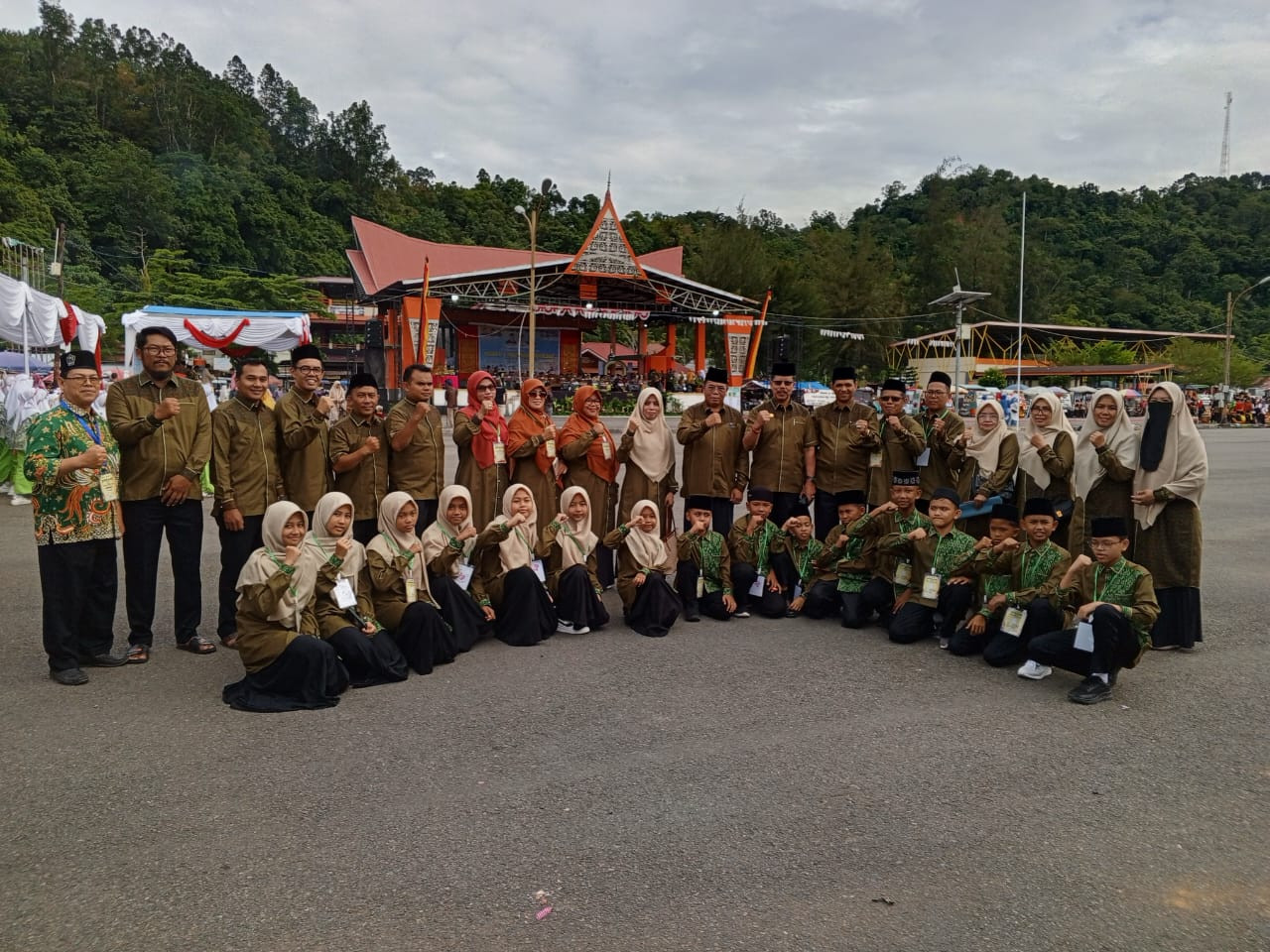 Kota Solok Peringkat 6 Porsadin Tingkat Sumbar di Pesisir Selatan