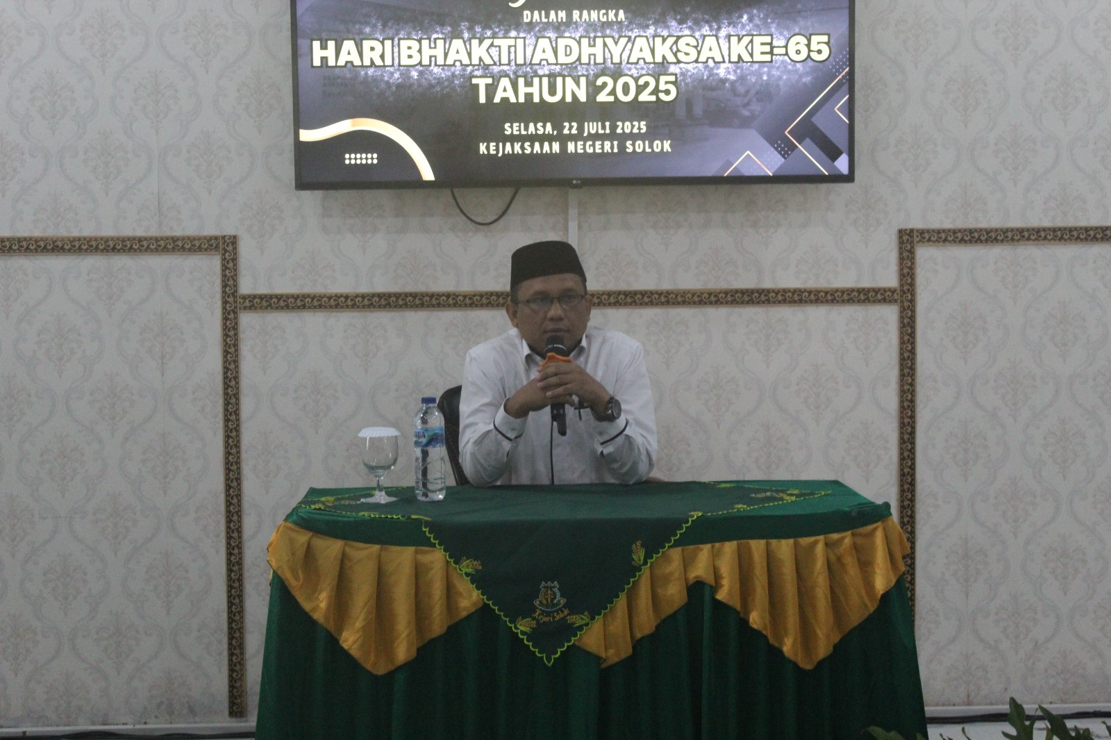 Perayaan HBA ke-65 dan HUT IAD ke-25 di Kejari Solok Digelar Sederhana dan Penuh Makna
