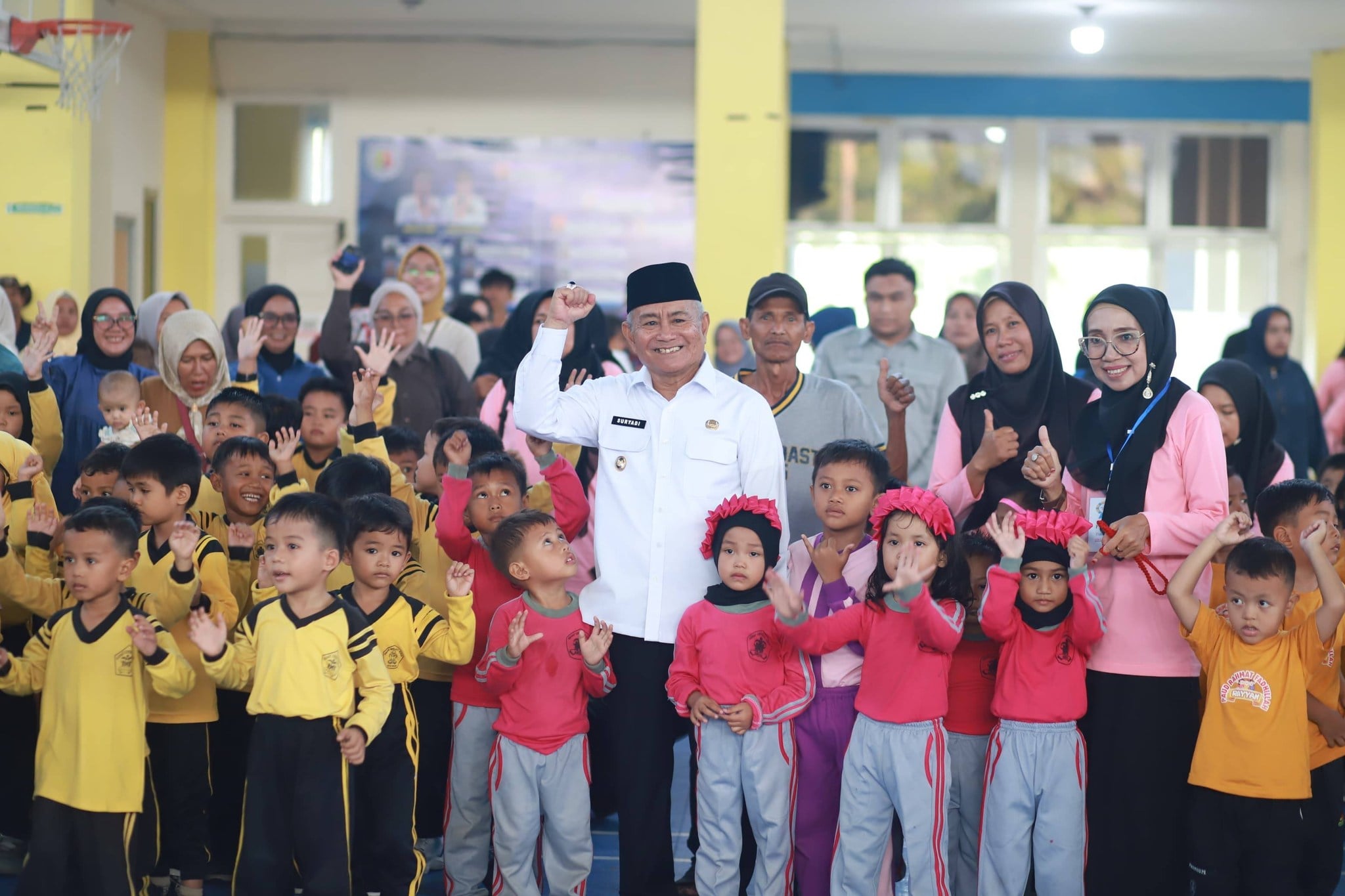 Ratusan Anak PAUD Tampil Penuh Percaya Diri di PORSENIDA Kota Solok