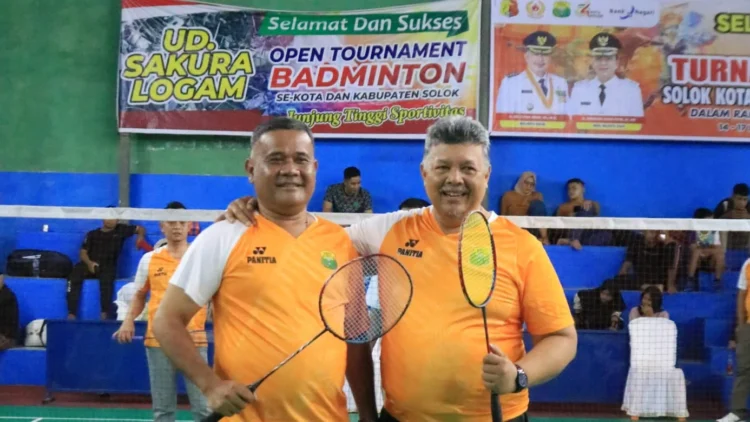 HUT ke-54 Kota Solok Gelar Kejuaraan Badminton Kota Beras Serambi Madinah Open 2024 