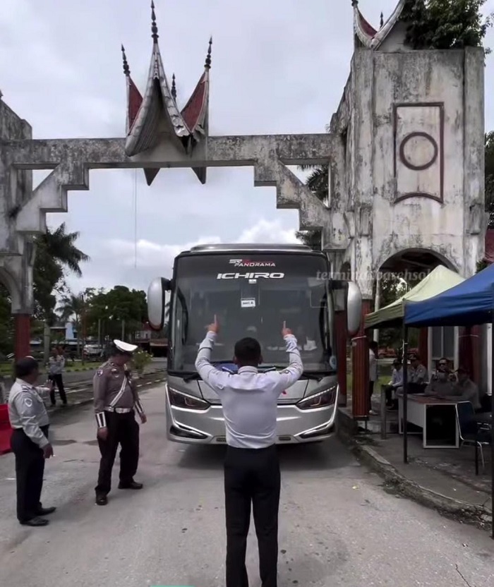 Dishub Kota Solok Lakukan Ramp Check Angkutan Penumpang di Terminal Bareh Solok