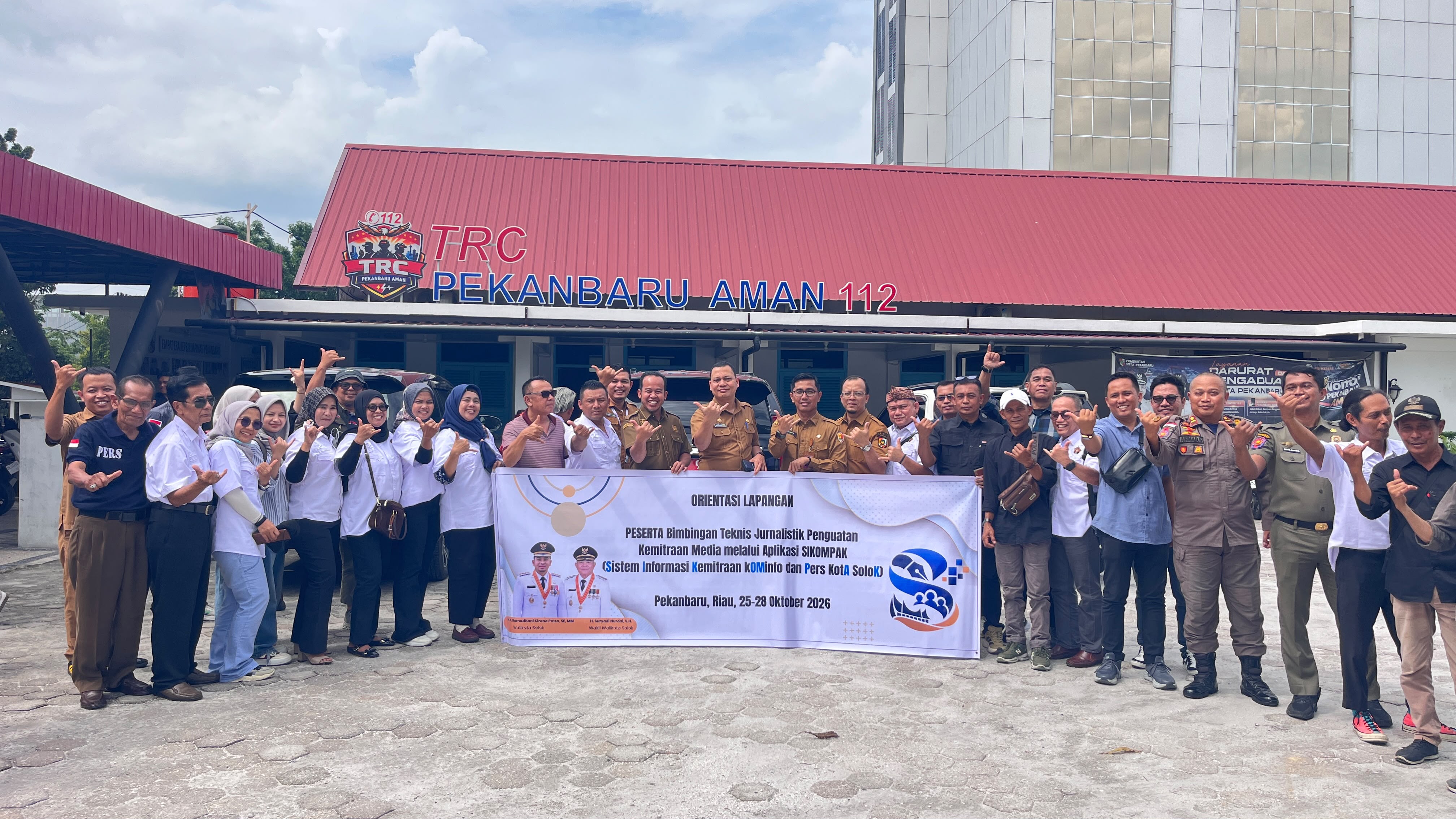 Belajar dari Pekanbaru, Pemko Solok Matangkan Persiapan Layanan Darurat 112