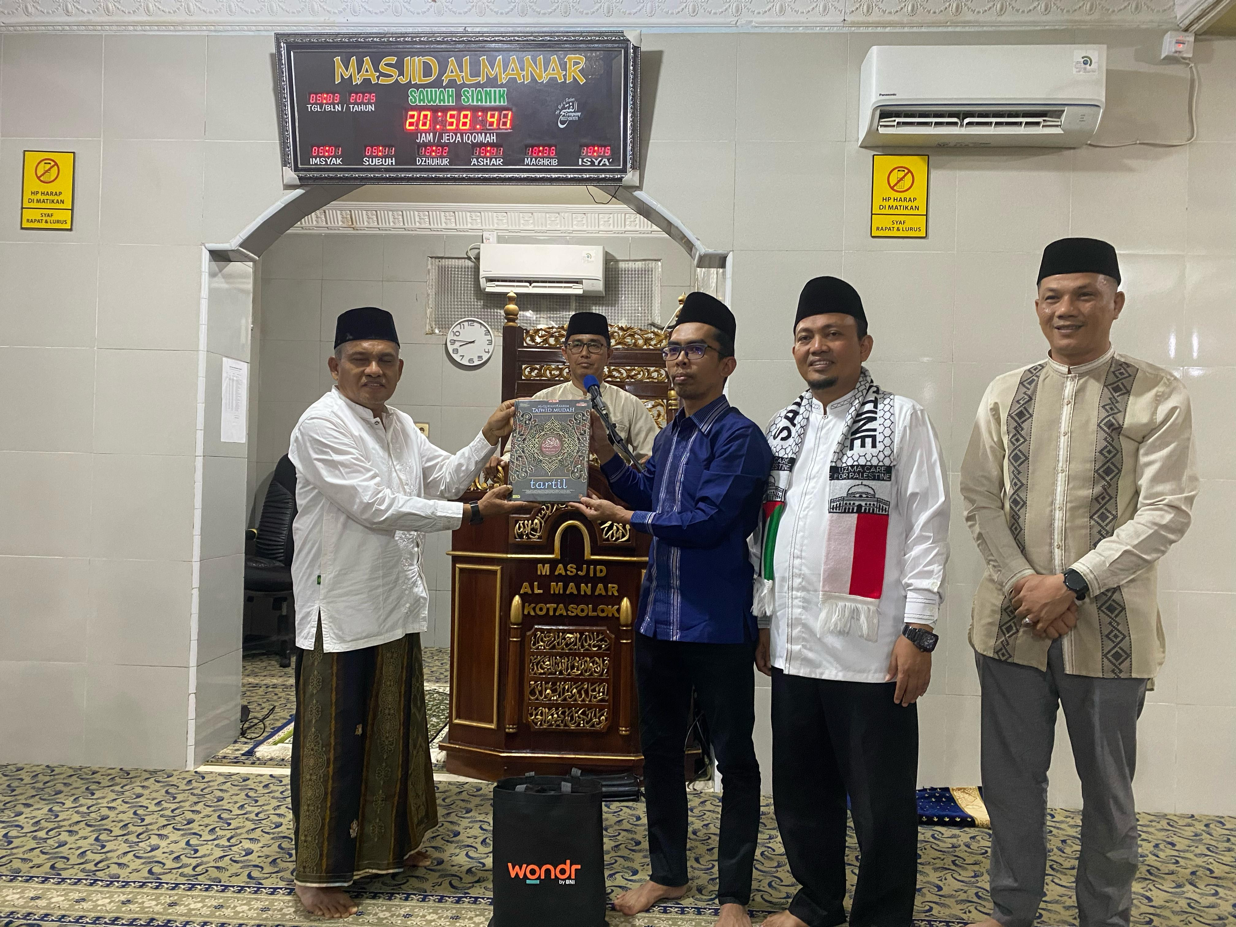 Berkah Ramadhan Bagi Masjid dan Mushola Pemko Gratiskan Air PDAM