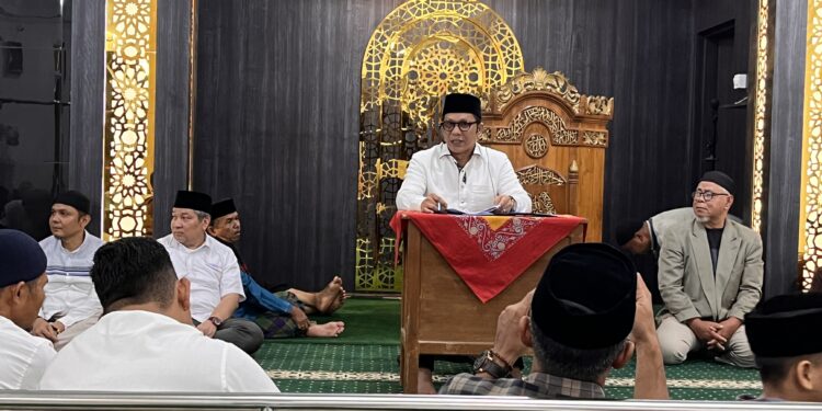 Tim III Safari Ramadan Kota Solok Kunjungi Masjid Al – Huda di Kelurahan Tanah Garam