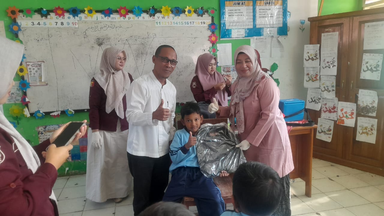 114 Siswa SDN 12 Tanah Garam Ikuti BIAS, Imunisasi Dikemas Lebih Menyenangkan