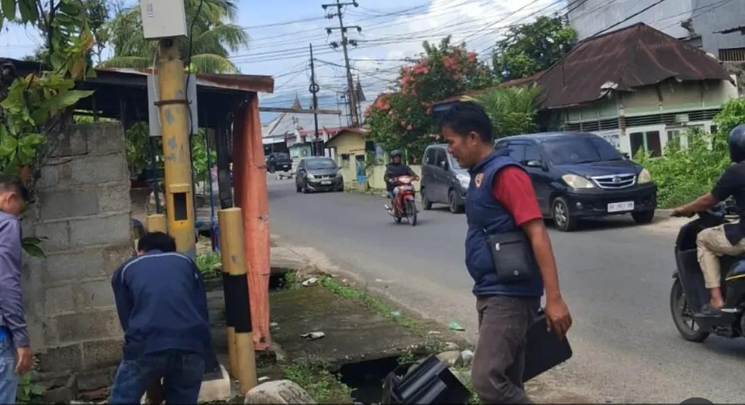 Dishub Kota Solok Peremajaan Warning Light di Simpang Sigege untuk Tingkatkan Keselamatan Lalu Lintas