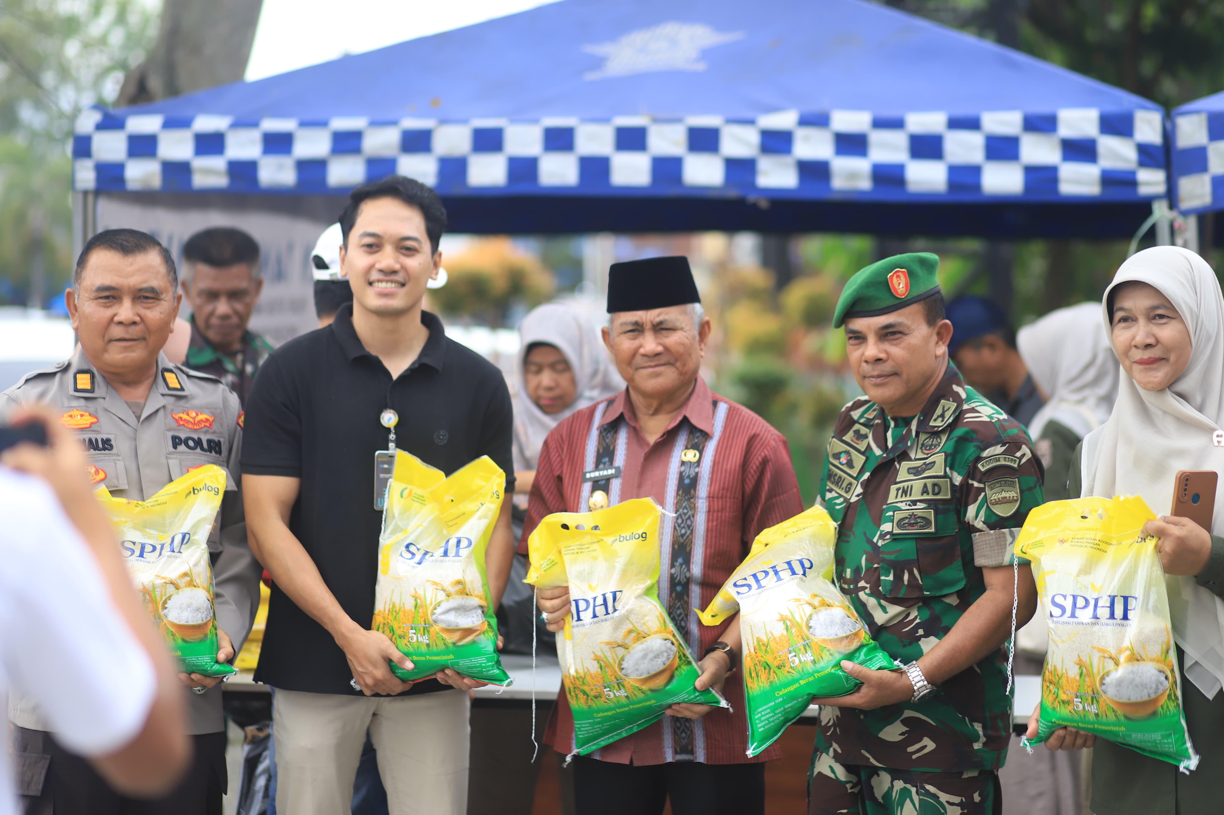 Wakil Wali Kota Solok Tinjau Pelaksanaan Gerakan Pangan Murah 