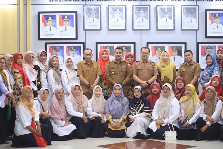 Wako Solok Terima Audiensi Guru PAUD, Tegaskan Komitmen Peningkatan Kualitas Pendidikan Usia Dini