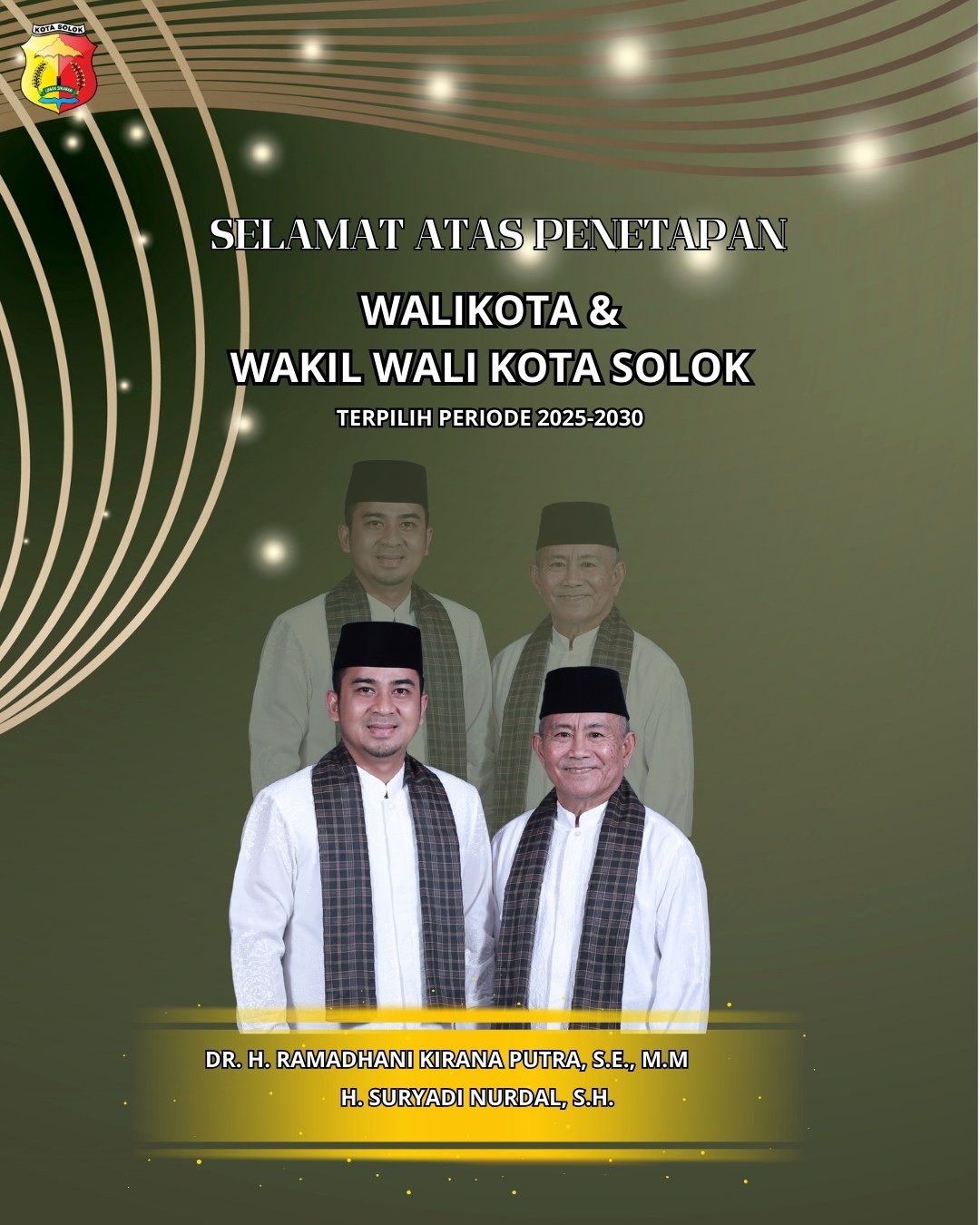 PENETAPAN WALIKOTA DAN WAKIL WALIKOTA TERPILIH 2025-2030